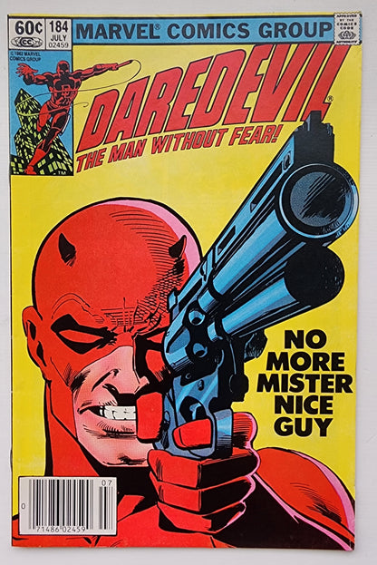 DAREDEVIL #184 1982 NEWSSTAND Daredevil MARVEL COMICS