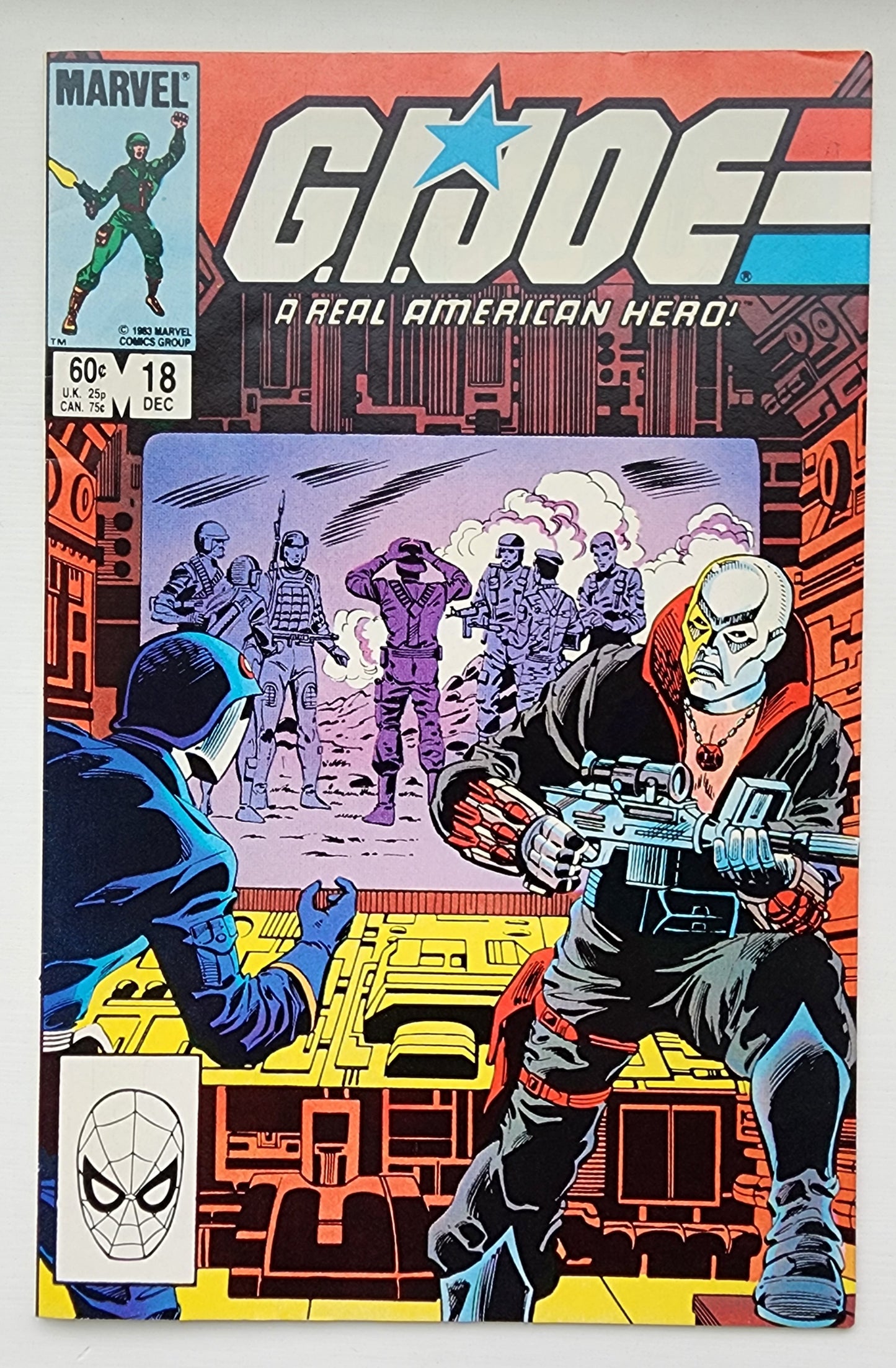 GI JOE A REAL AMERICAN HERO #18 1983 GI Joe MARVEL COMICS
