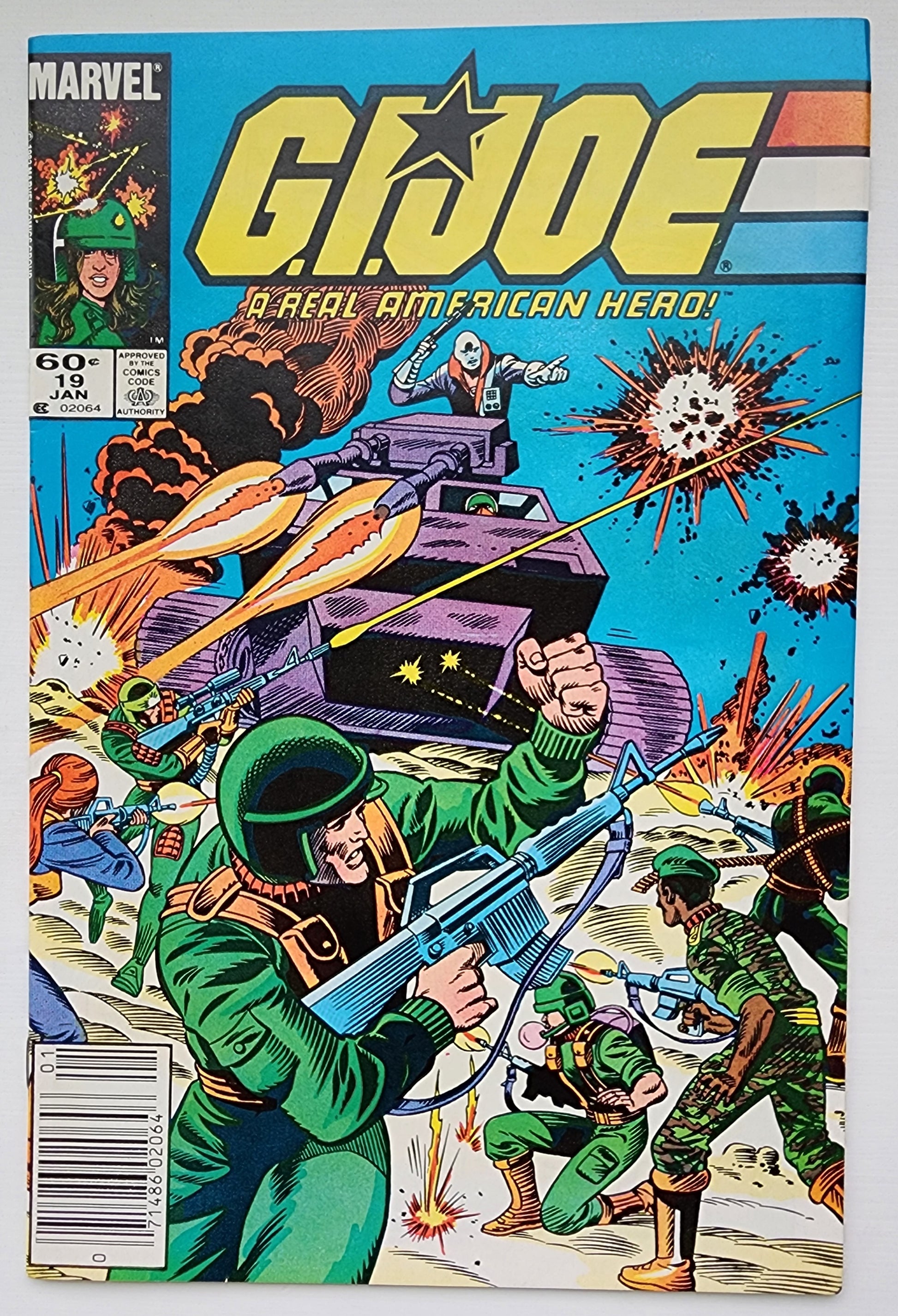 GI JOE A REAL AMERICAN HERO #19 1984 GI Joe MARVEL COMICS