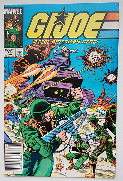 GI JOE A REAL AMERICAN HERO #19 1984 GI Joe MARVEL COMICS