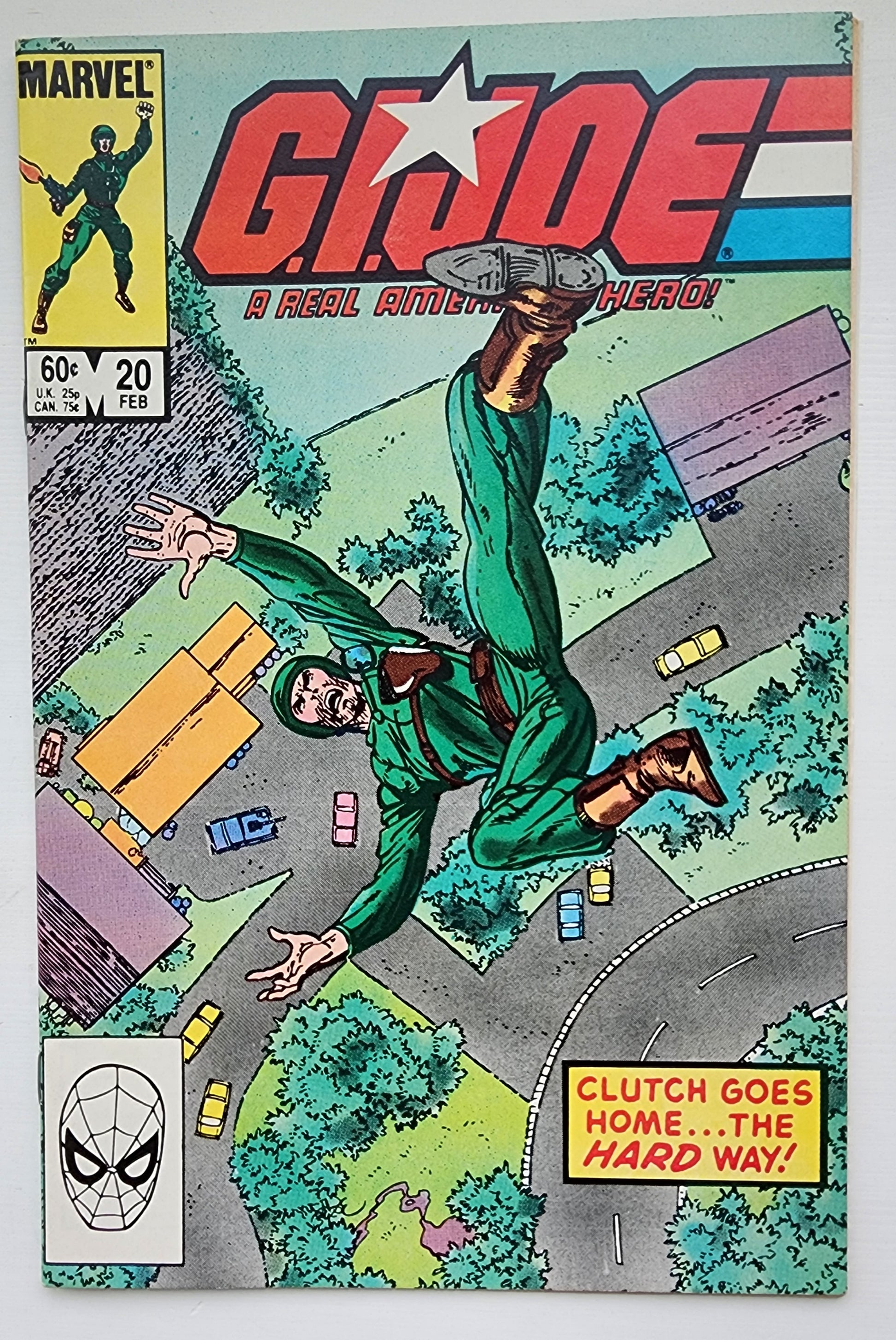 GI JOE A REAL AMERICAN HERO #20 1984 GI Joe MARVEL COMICS