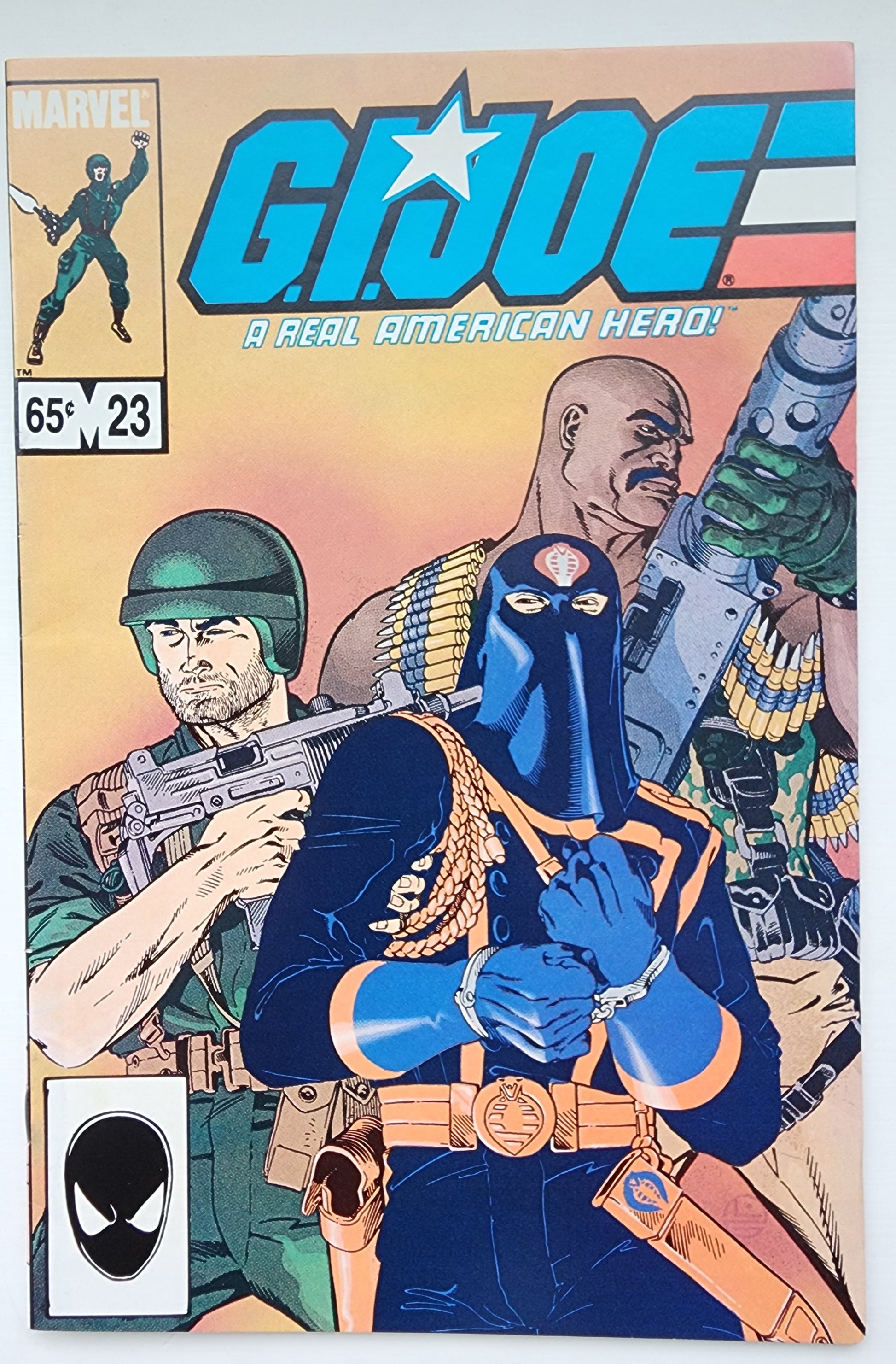 GI JOE A REAL AMERICAN HERO #23 1984 2ND PRINT GI Joe MARVEL COMICS