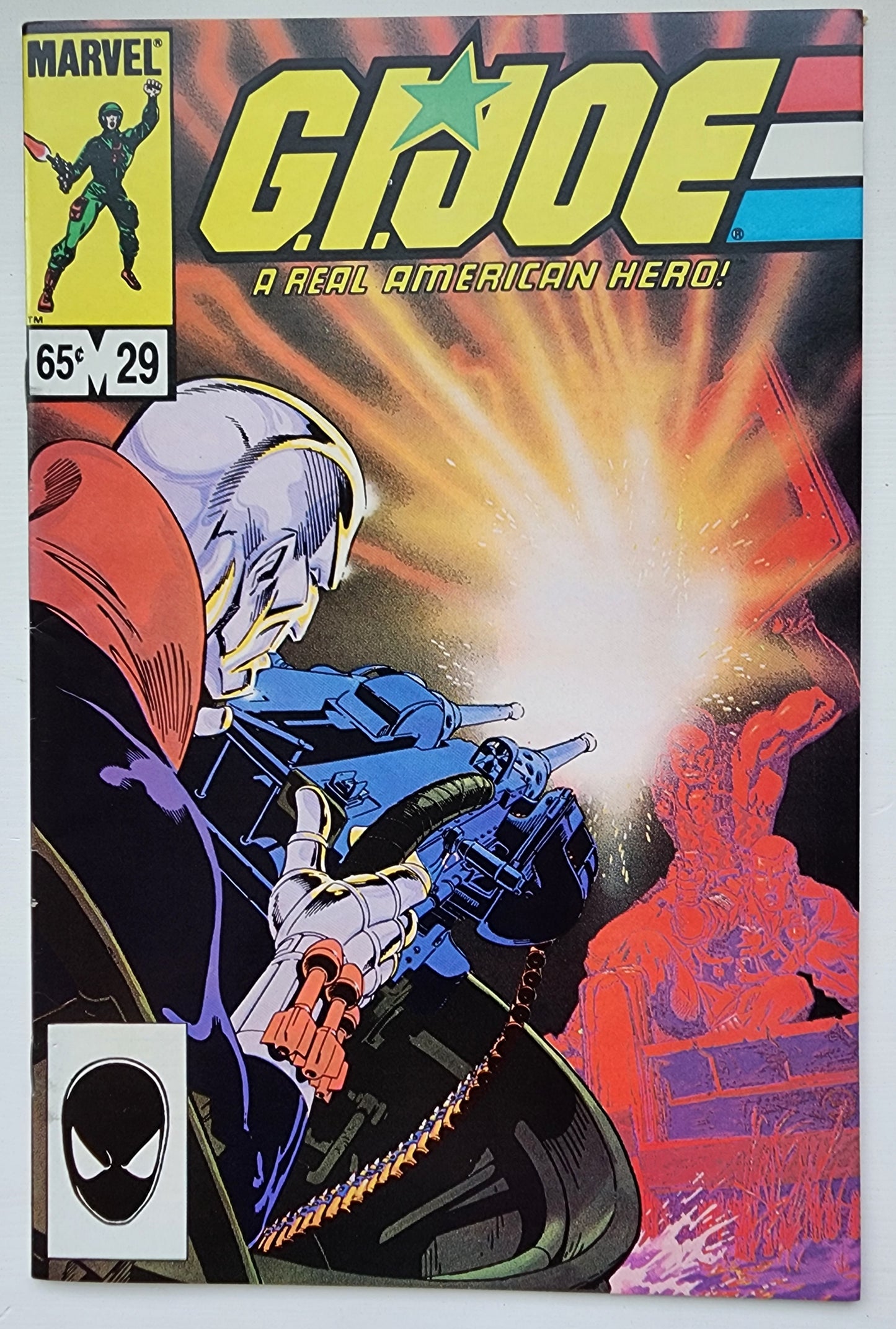 GI JOE A REAL AMERICAN HERO #29 1984 (1ST APP CRIMSON GUARD) 3RD PRINT GI Joe MARVEL COMICS