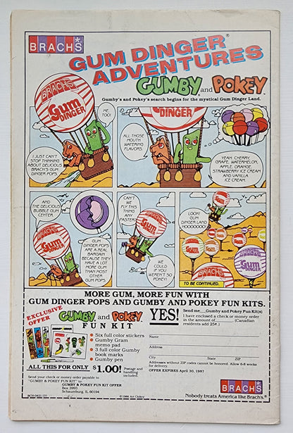 GI JOE A REAL AMERICAN HERO #54 1986 (1ST APP GENERAL HOLLINGSWORTH) [J2] GI Joe MARVEL COMICS