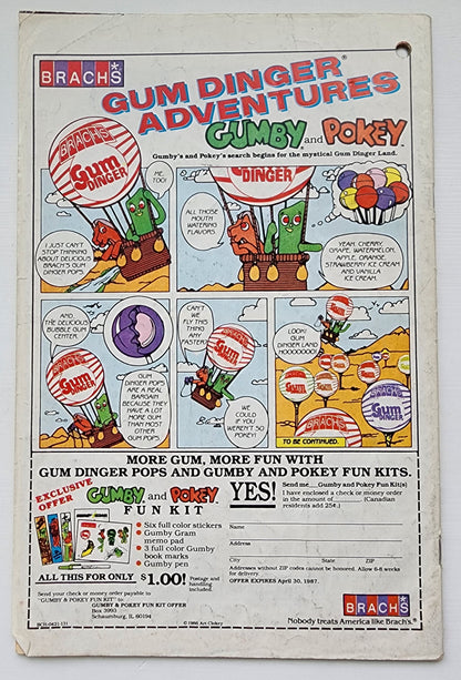 GI JOE A REAL AMERICAN HERO #54 1986 (1ST APP GENERAL HOLLINGSWORTH) NEWSSTAND [J1] GI Joe MARVEL COMICS