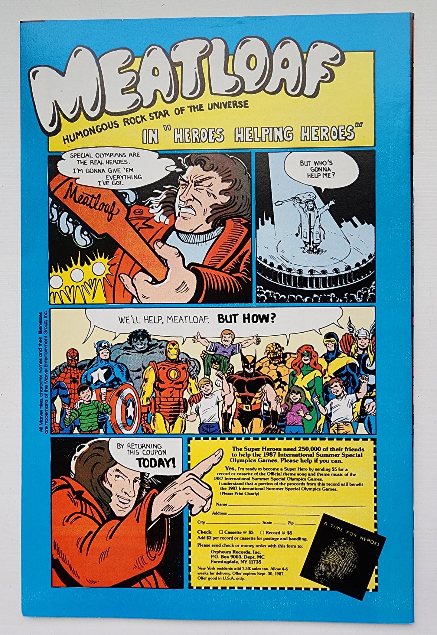 GI JOE A REAL AMERICAN HERO #65 1987 (1ST APP WHITE CLOW & ORLOVSKY THE DWARF) GI Joe MARVEL COMICS