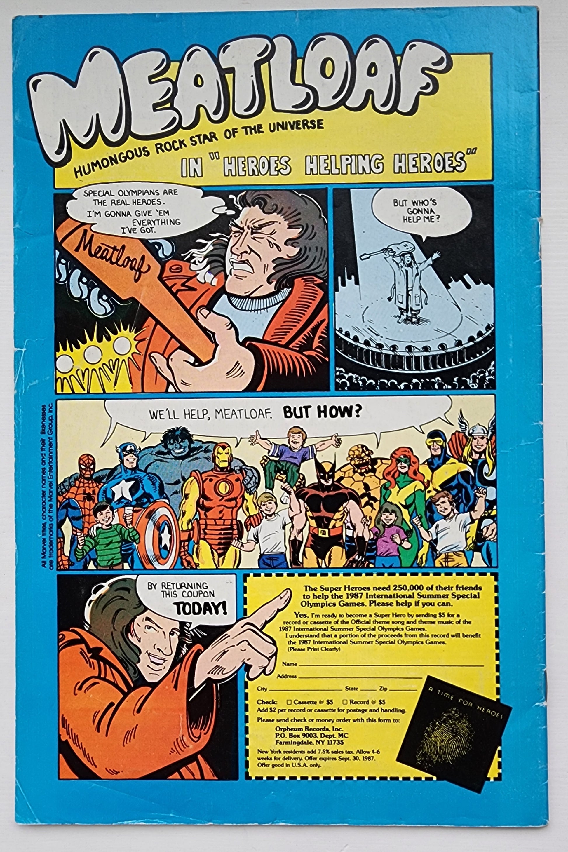 GI JOE A REAL AMERICAN HERO #65 1987 (1ST APP WHITE CLOW & ORLOVSKY THE DWARF) NEWSSTAND GI Joe MARVEL COMICS