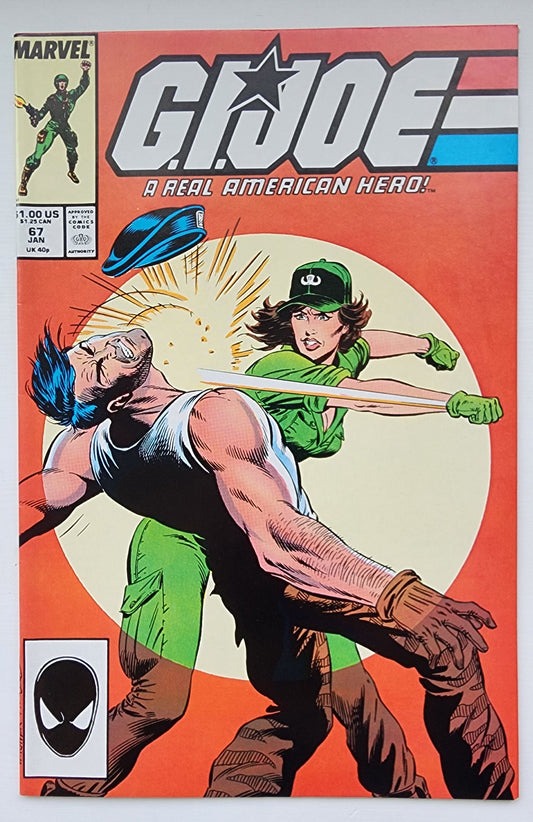 GI JOE A REAL AMERICAN HERO #67 1988 GI Joe MARVEL COMICS