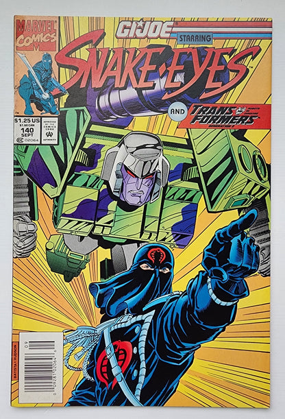GI JOE A REAL AMERICAN HERO #140 1993 NEWSSTAND [J1] GI Joe MARVEL COMICS