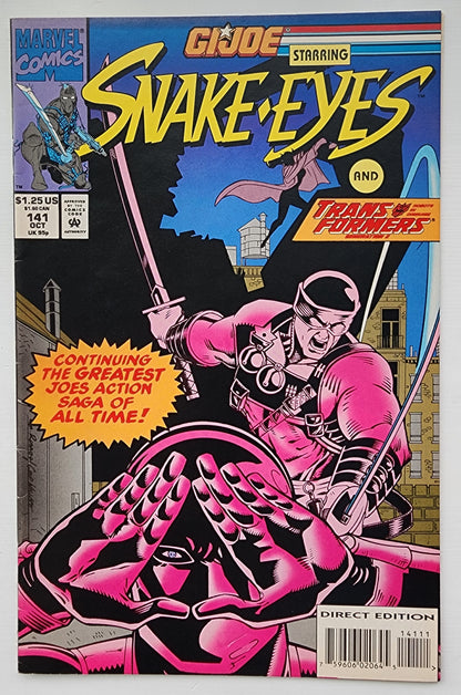 GI JOE A REAL AMERICAN HERO #141 1993 [J1] GI Joe MARVEL COMICS