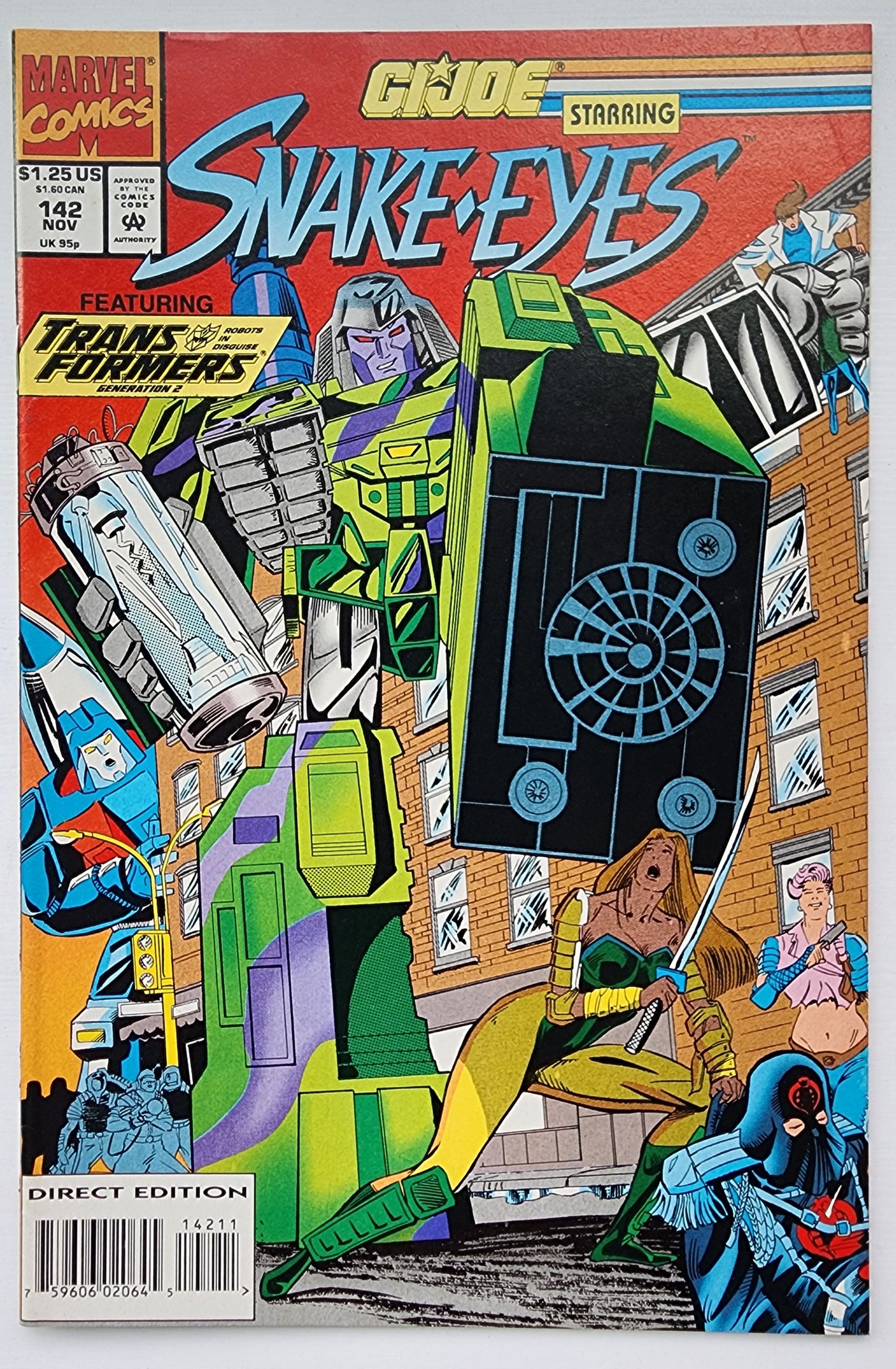 GI JOE A REAL AMERICAN HERO #142 1993 GI Joe MARVEL COMICS