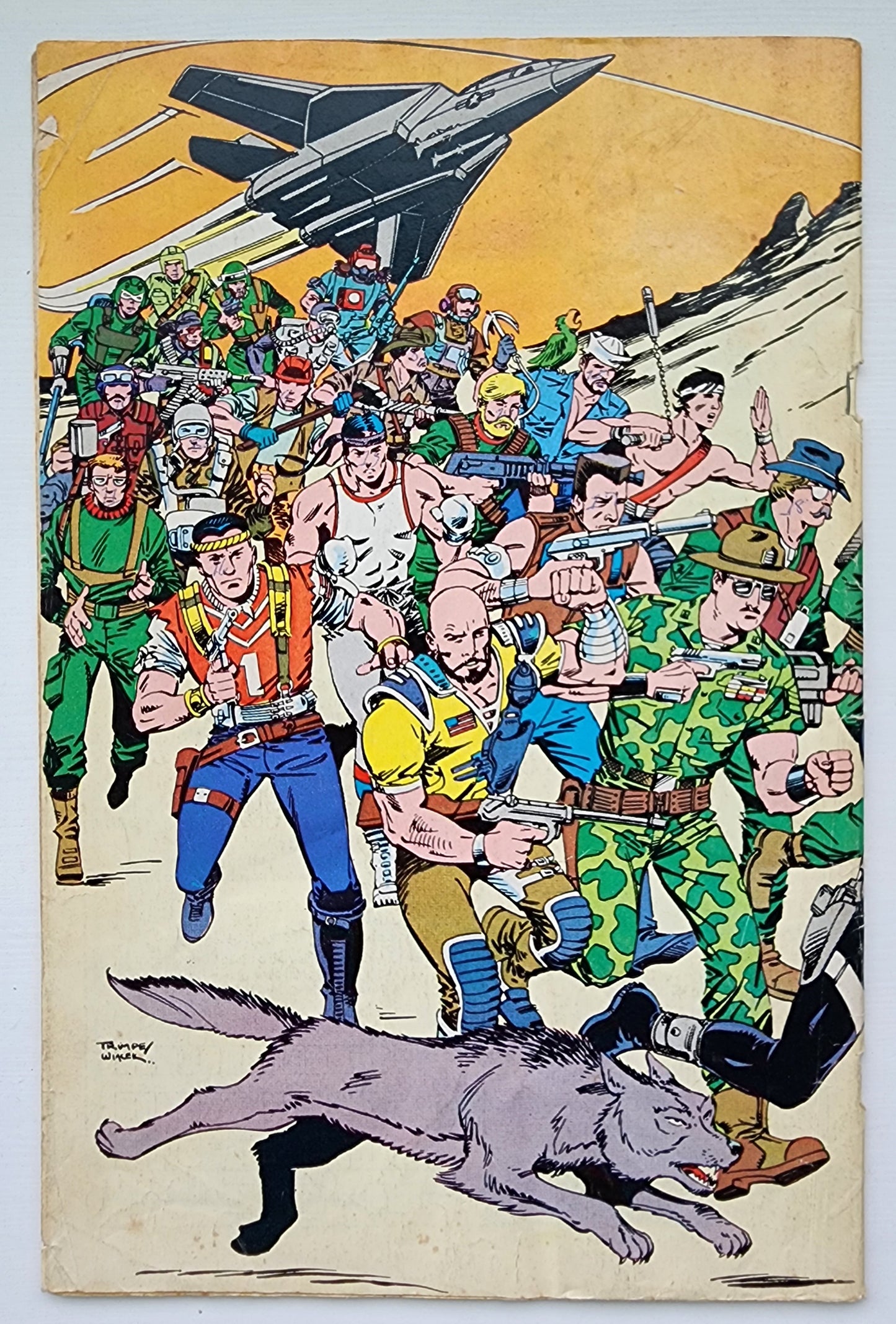 GI JOE ORDER OF BATTLE #2 1987 NEWSSTAND [J1] GI Joe MARVEL COMICS