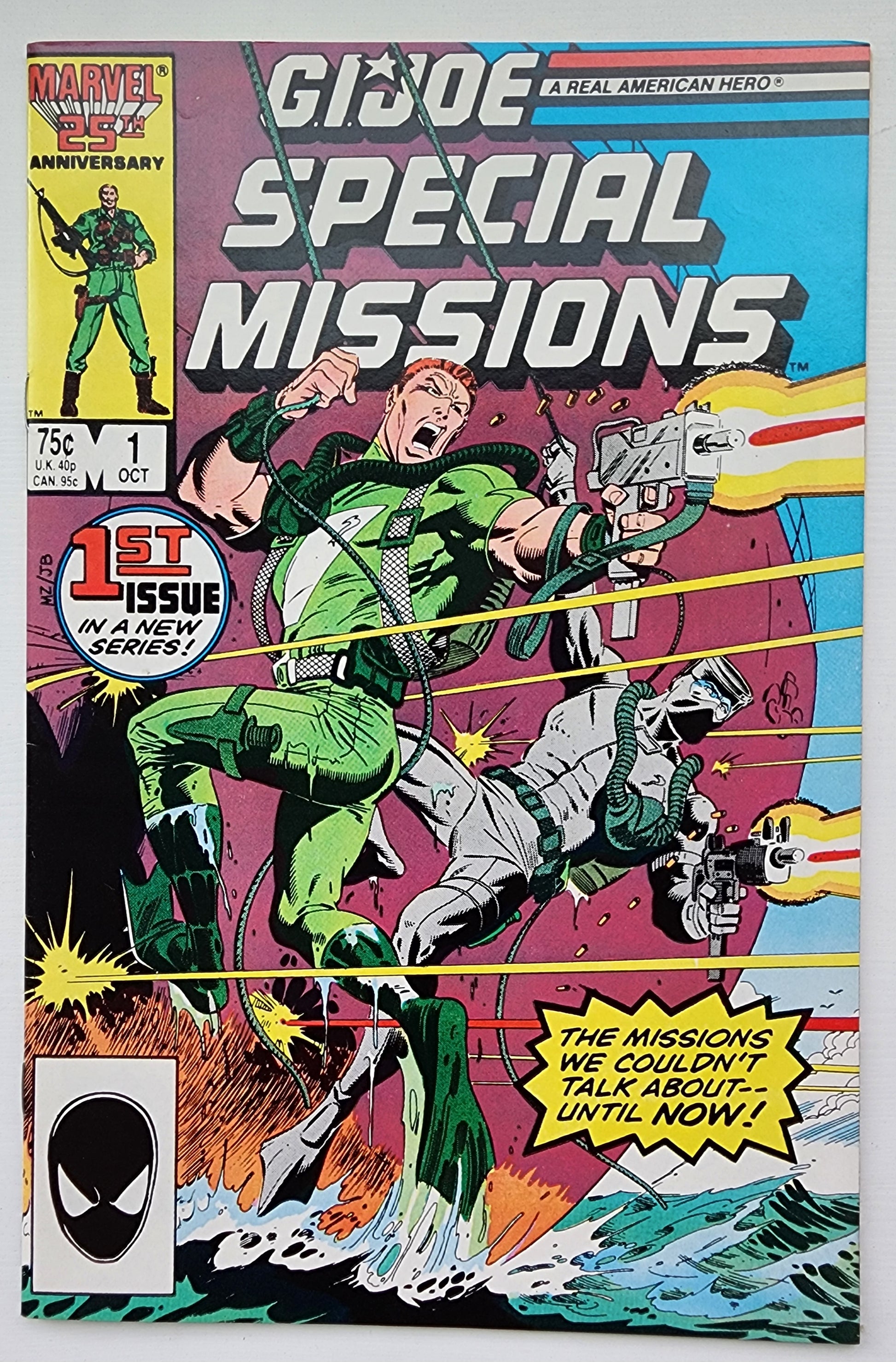 GI JOE SPECIAL MISSIONS #1 1986 [J1] GI Joe MARVEL COMICS