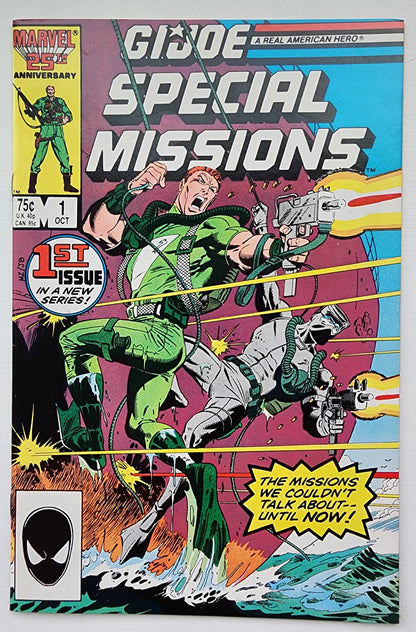 GI JOE SPECIAL MISSIONS #1 1986 [J1] GI Joe MARVEL COMICS