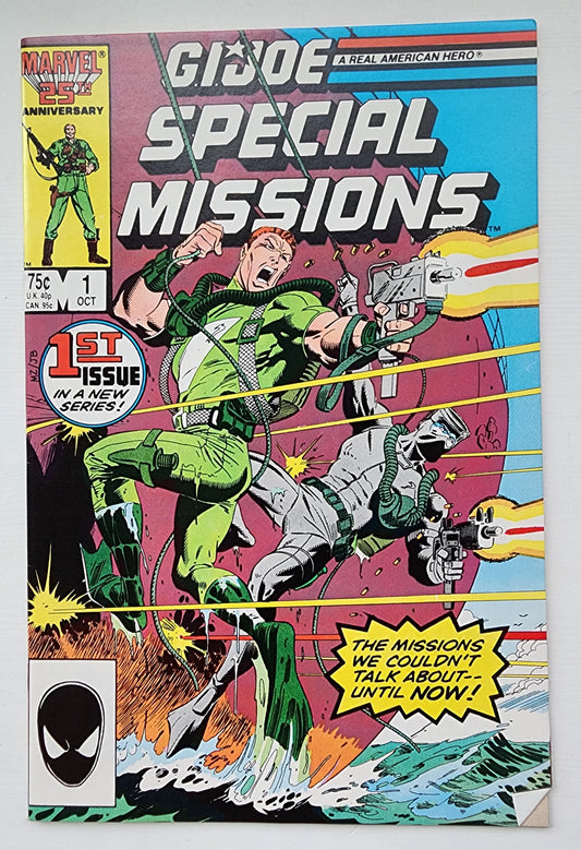 GI JOE SPECIAL MISSIONS #1 1986 [J2] GI Joe MARVEL COMICS