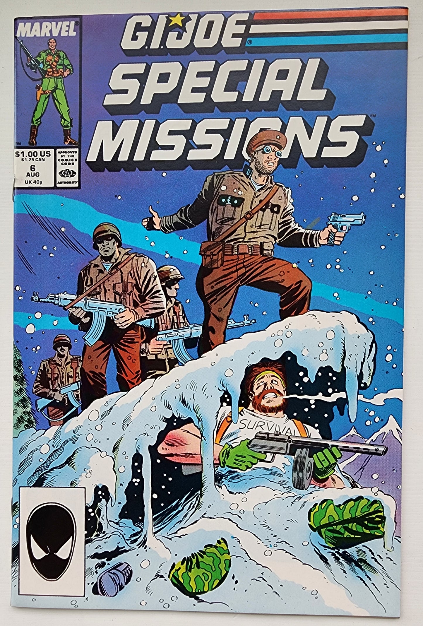 GI JOE SPECIAL MISSIONS #6 1986 GI Joe MARVEL COMICS