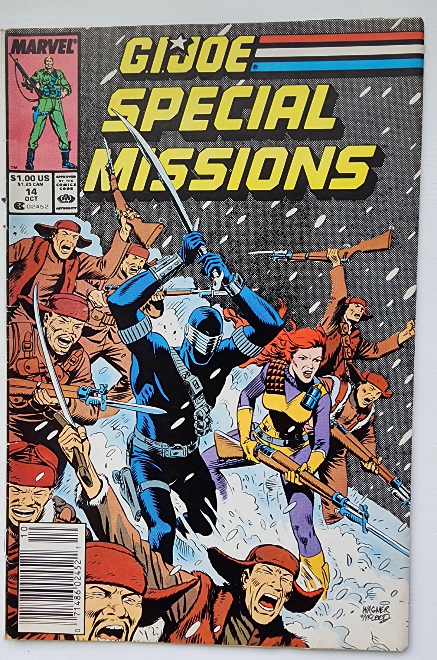 GI JOE SPECIAL MISSIONS #14 1988 GI Joe MARVEL COMICS