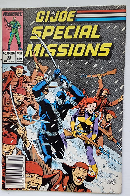 GI JOE SPECIAL MISSIONS #14 1988 GI Joe MARVEL COMICS