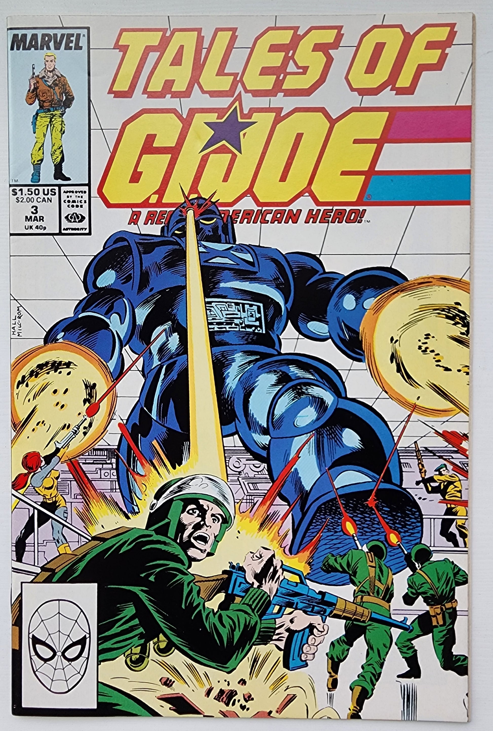 TALES OF GI JOE #3 1988 GI Joe MARVEL COMICS