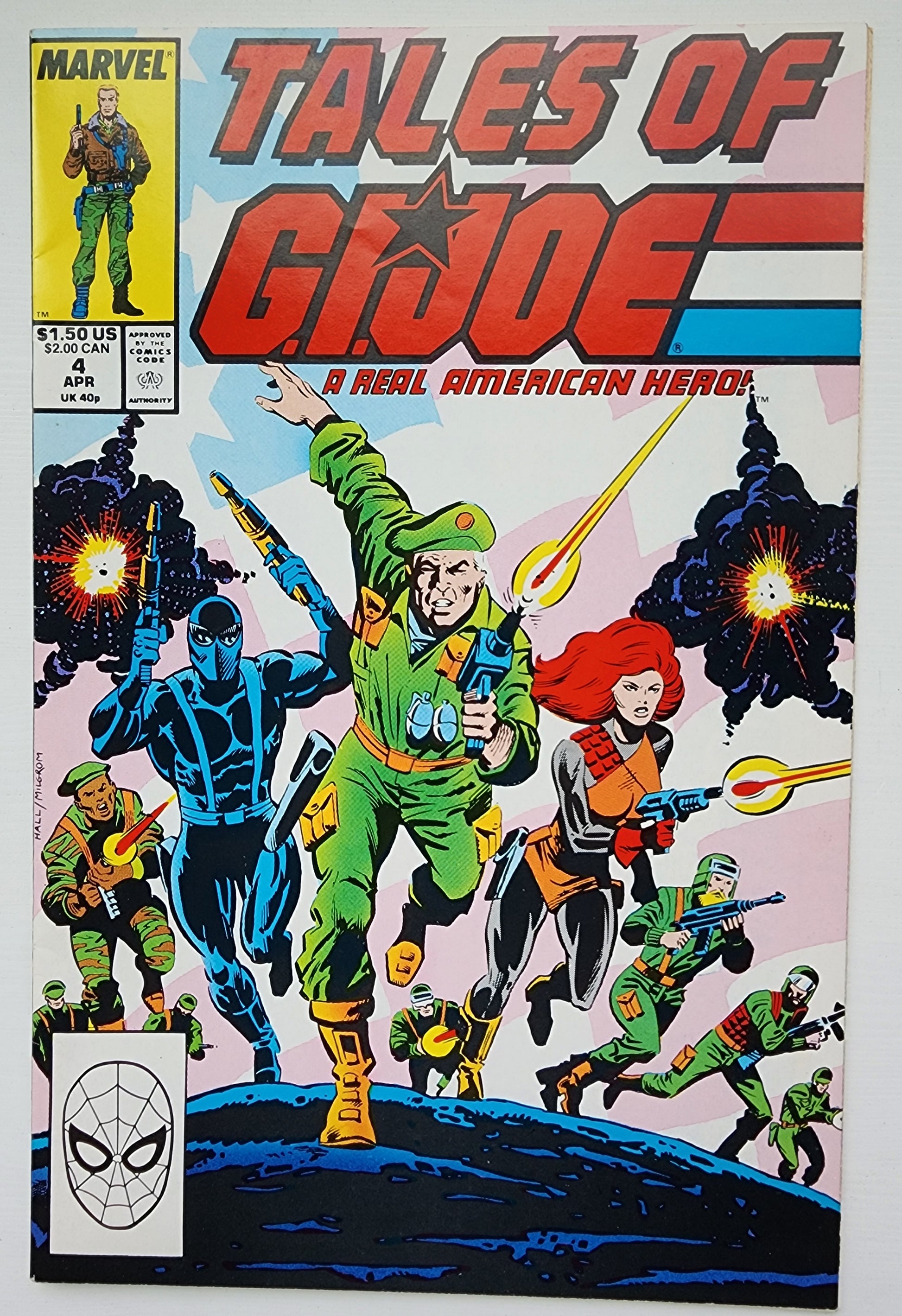 TALES OF GI JOE #4 1988 GI Joe MARVEL COMICS