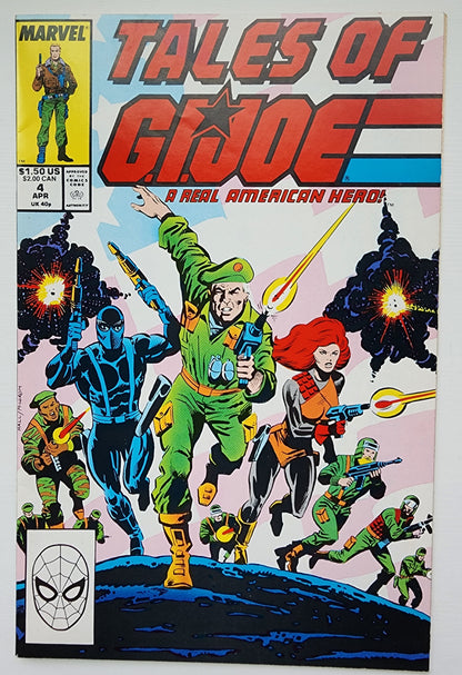 TALES OF GI JOE #4 1988 GI Joe MARVEL COMICS