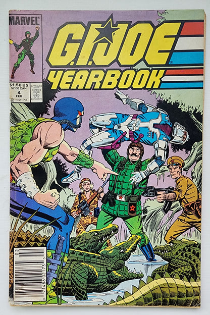 GI JOE YEARBOOK #4 1988 NEWSSTAND GI Joe MARVEL COMICS