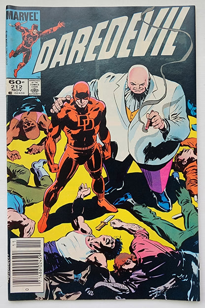 DAREDEVIL #212 1984 NEWSSTAND Daredevil MARVEL COMICS
