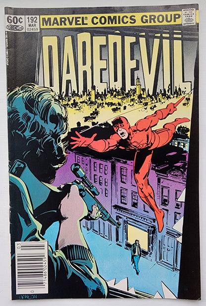 DAREDEVIL #192 1983 NEWSSTAND Daredevil MARVEL COMICS