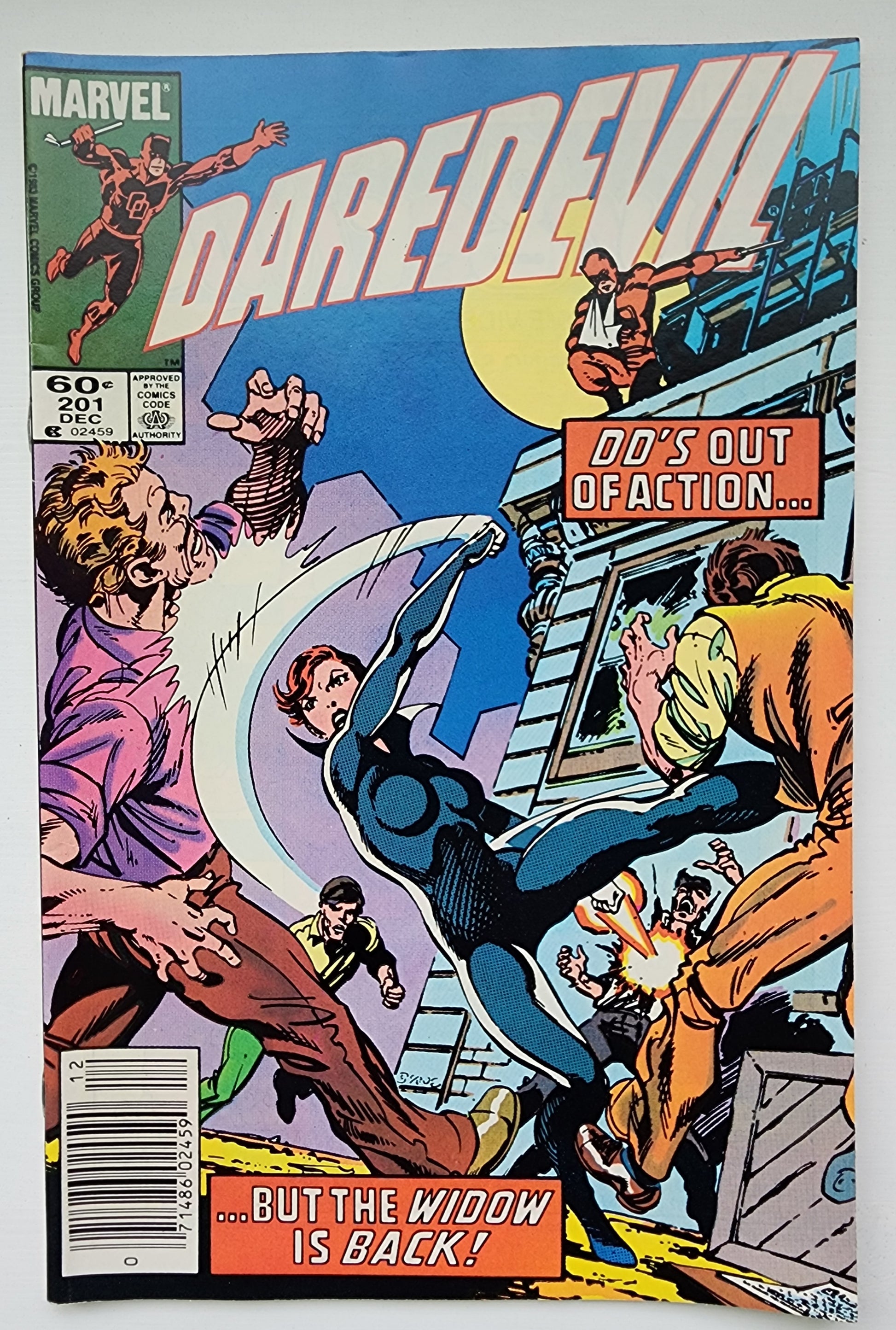 DAREDEVIL #201 1983 NEWSSTAND Daredevil MARVEL COMICS
