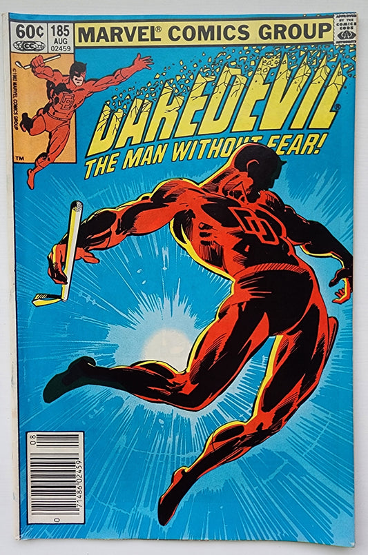 DAREDEVIL #185 1982 NEWSSTAND Daredevil MARVEL COMICS