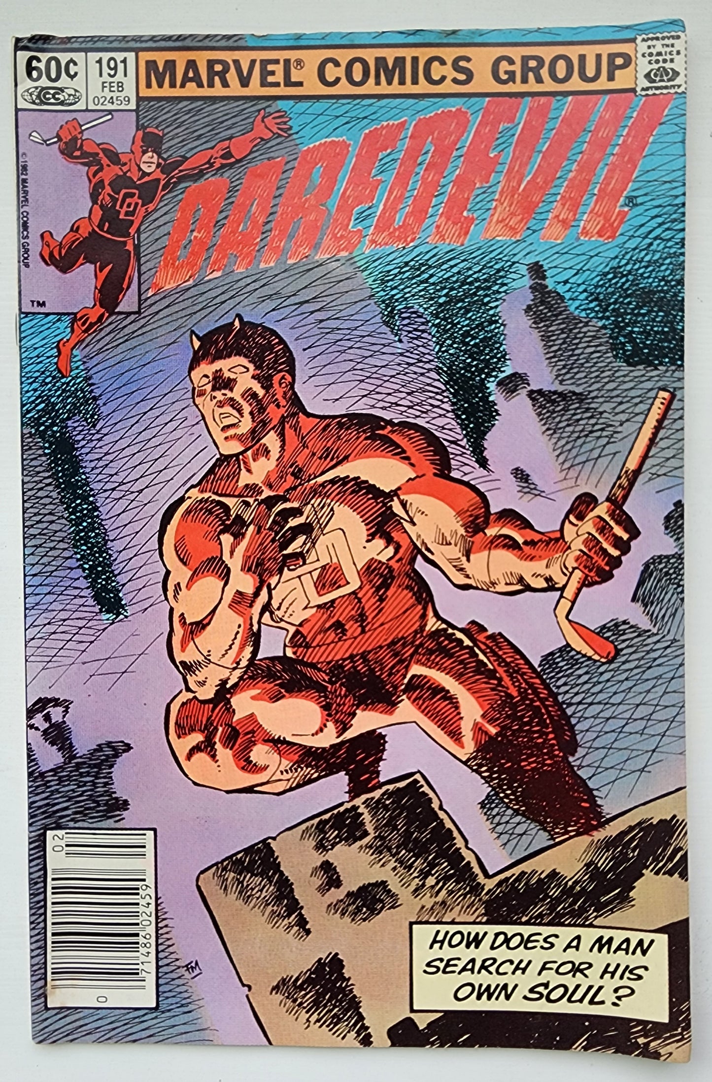 DAREDEVIL #191 1983 NEWSSTAND Daredevil MARVEL COMICS