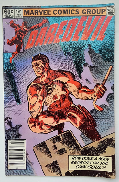 DAREDEVIL #191 1983 NEWSSTAND Daredevil MARVEL COMICS