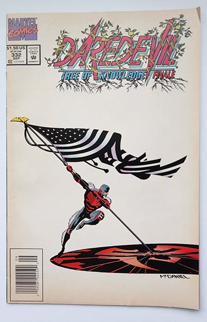 DAREDEVIL #332 1994 NEWSSTAND Daredevil MARVEL COMICS