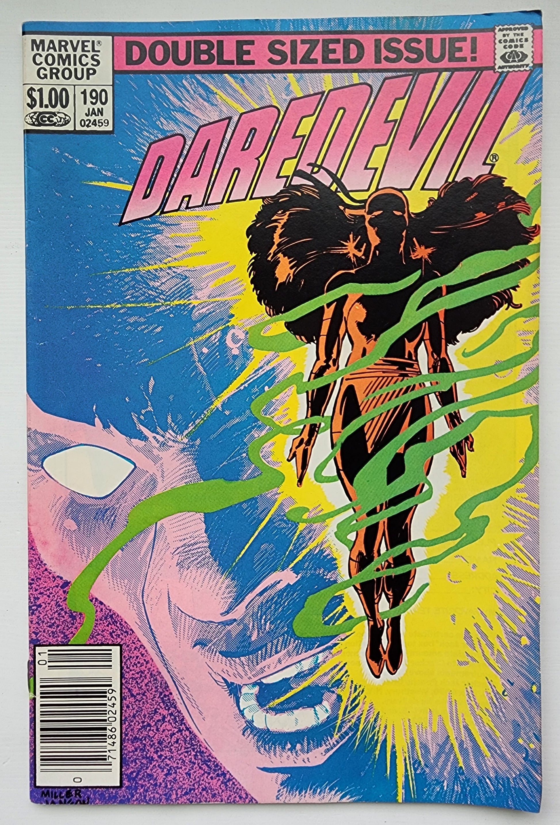 DAREDEVIL #190 1983 NEWSSTAND Daredevil MARVEL COMICS