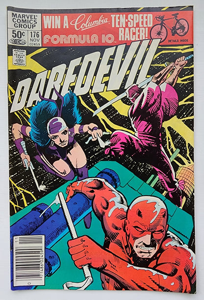 DAREDEVIL #176 1981 NEWSSTAND (1ST APP STICK) Daredevil MARVEL COMICS