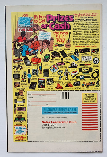 DAREDEVIL #172 1981 NEWSSTAND Daredevil MARVEL COMICS