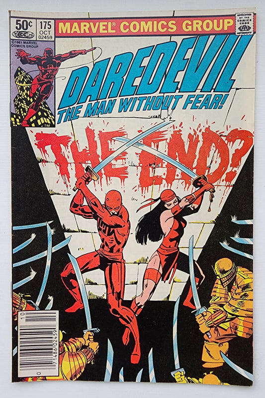 DAREDEVIL #174 1981 NEWSSTAND (1ST APP HAND) Daredevil MARVEL COMICS