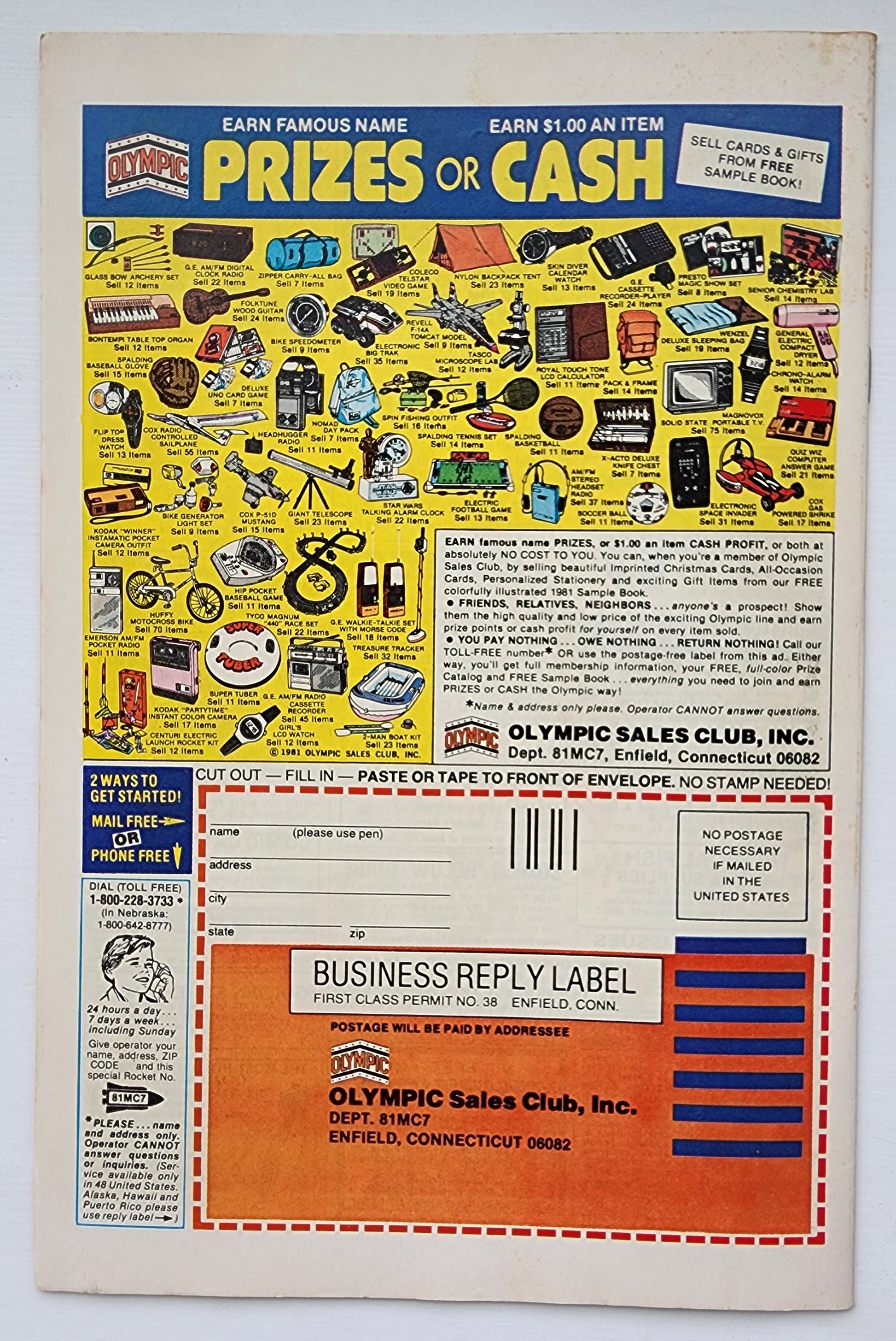 DAREDEVIL #174 1981 NEWSSTAND (1ST APP HAND) Daredevil MARVEL COMICS