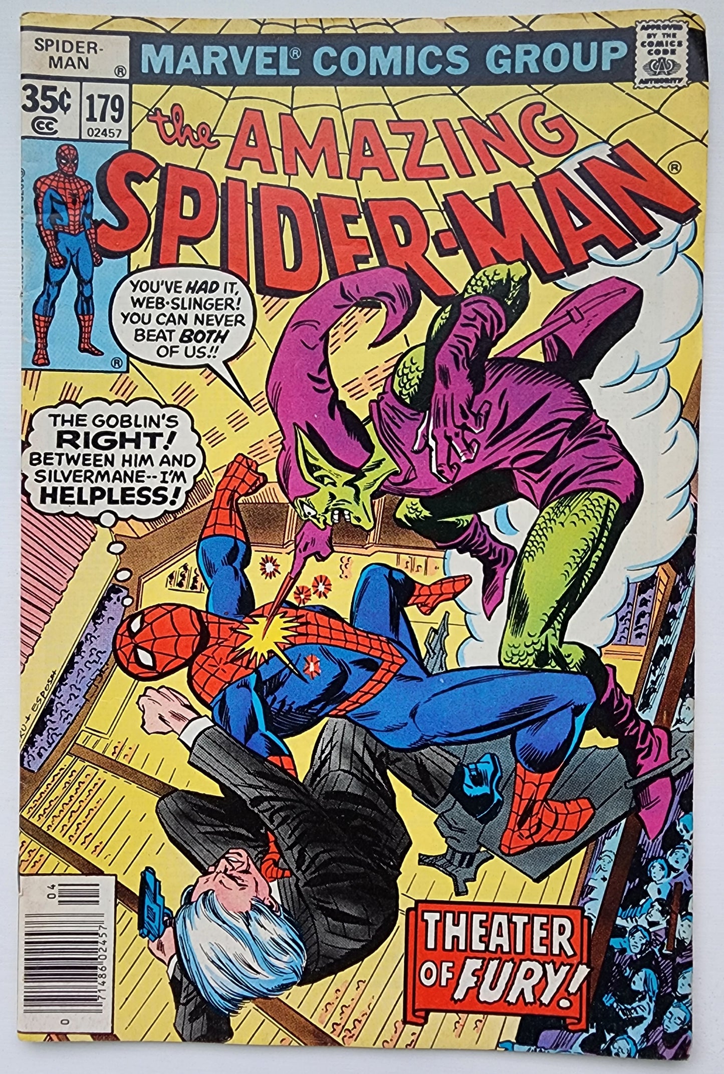 AMAZING SPIDER-MAN #179 1978 Amazing Spider-Man MARVEL COMICS