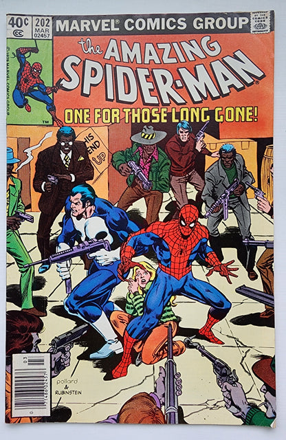 AMAZING SPIDER-MAN #202 1980 NEWSSTAND Amazing Spider-Man MARVEL COMICS