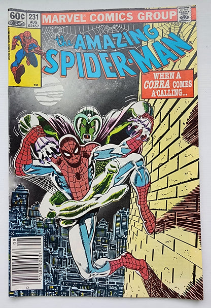 AMAZING SPIDER-MAN #231 1982 NEWSSTAND Amazing Spider-Man MARVEL COMICS