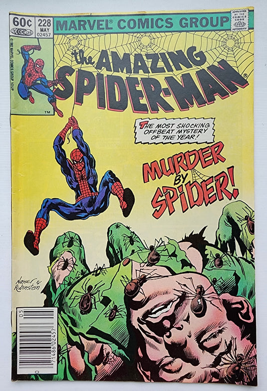AMAZING SPIDER-MAN #228 1982 NEWSSTAND Amazing Spider-Man MARVEL COMICS