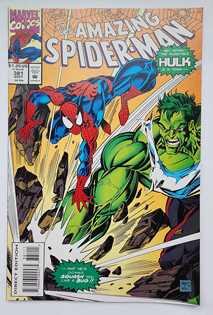 AMAZING SPIDER-MAN #381 1993 Amazing Spider-Man MARVEL COMICS
