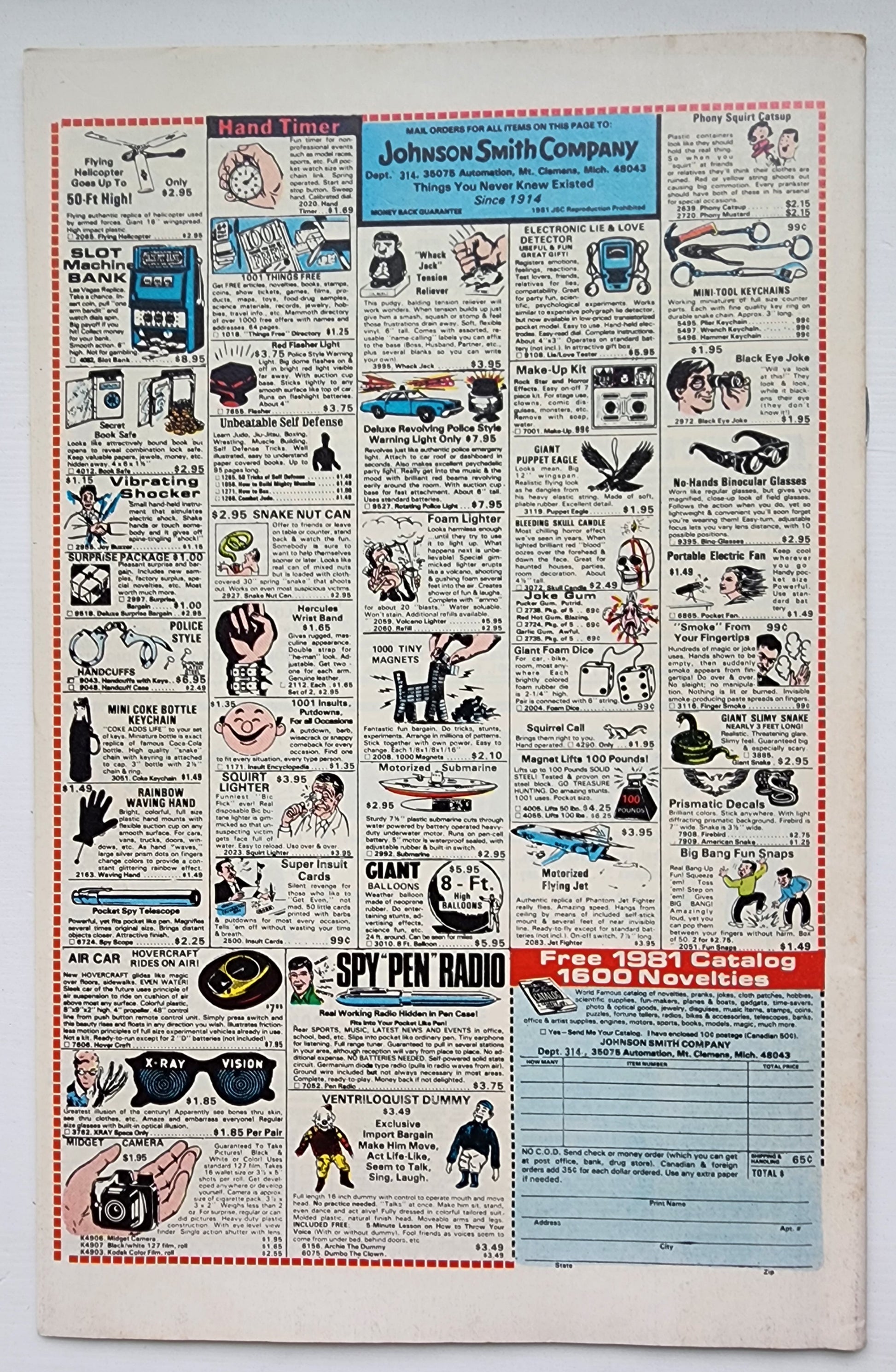 AMAZING SPIDER-MAN #219 1981 NEWSSTAND Amazing Spider-Man MARVEL COMICS