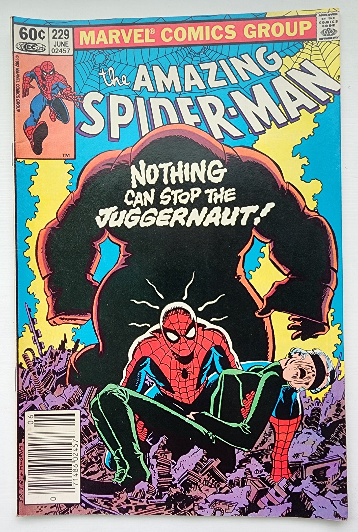 AMAZING SPIDER-MAN #229 1982 NEWSSTAND Amazing Spider-Man MARVEL COMICS