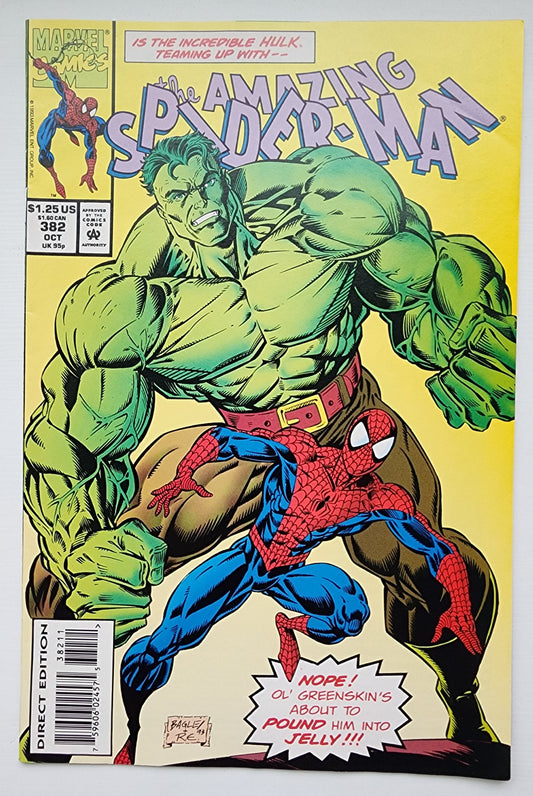 AMAZING SPIDER-MAN #382 1993 Amazing Spider-Man MARVEL COMICS