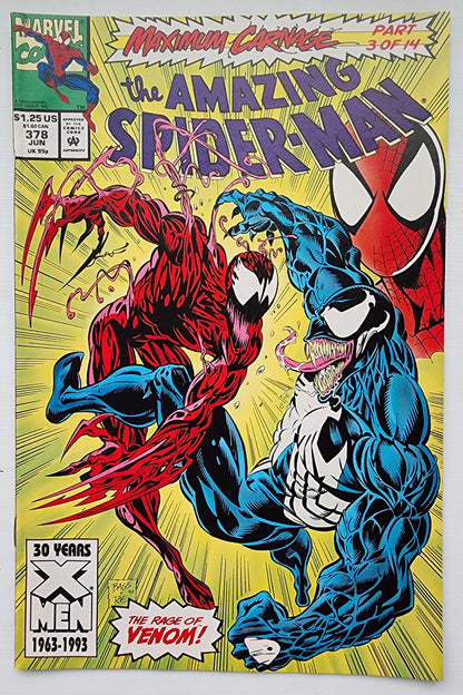 AMAZING SPIDER-MAN #378 1993 Amazing Spider-Man MARVEL COMICS