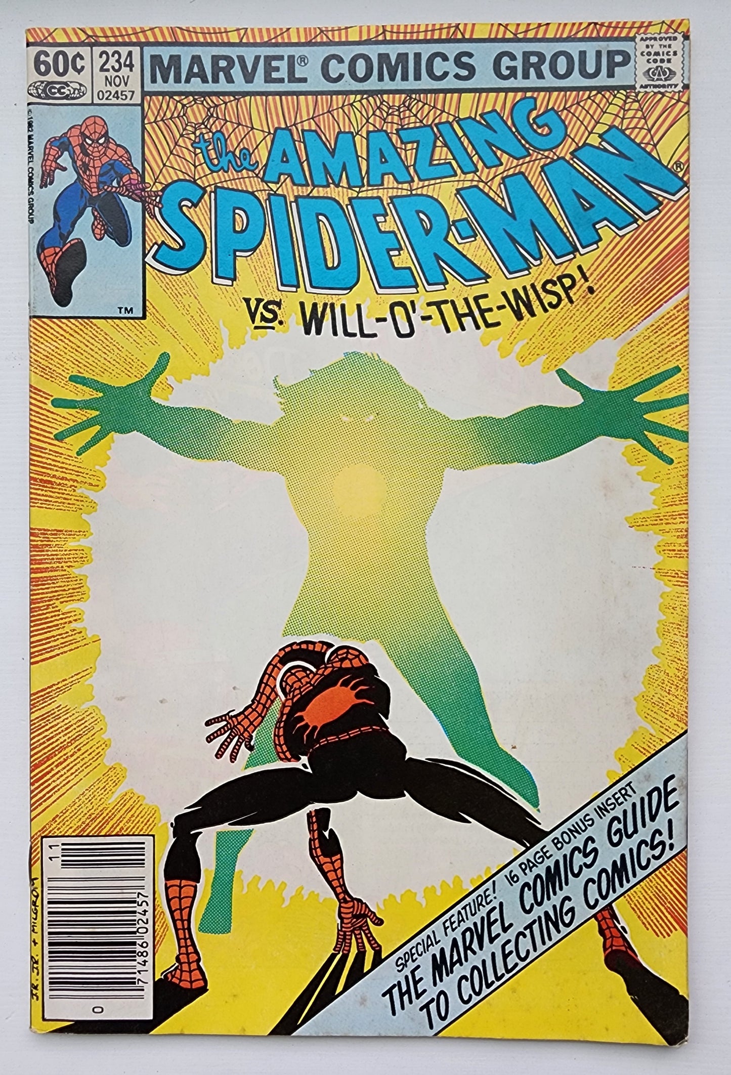 AMAZING SPIDER-MAN #234 1982 NEWSSTAND Amazing Spider-Man MARVEL COMICS