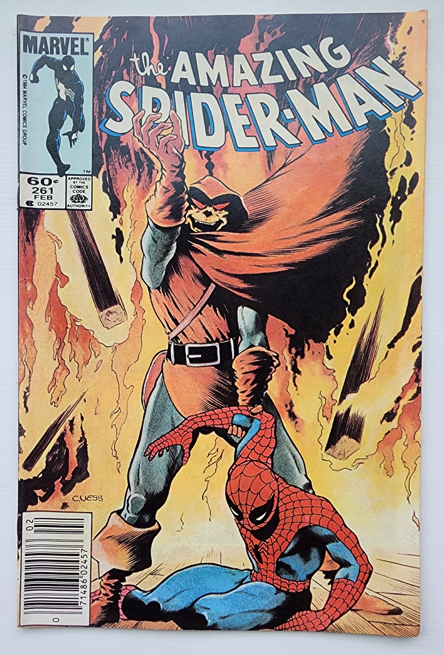 AMAZING SPIDER-MAN #261 1985 NEWSSTAND Amazing Spider-Man MARVEL COMICS