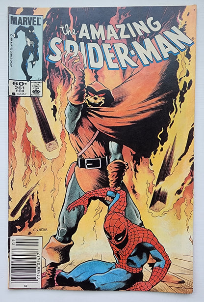 AMAZING SPIDER-MAN #261 1985 NEWSSTAND Amazing Spider-Man MARVEL COMICS